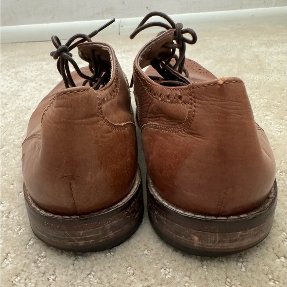 BOSTONIAN Men’s Brown Crown Windsor Oxford Leather Dress Wing Tip Shoes-Size 8.5 - Picture 3 of 9